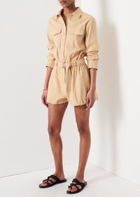 Almond Zuma Balloon Jumpsuit | Women's Jumpsuit by Derek Lam 10 Crosby