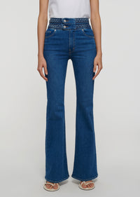 Atlantic Harlow Braided Waist Jeans | Women's Denim by Derek Lam 10 Crosby