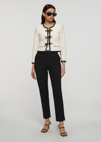 Black Bronte Cigarette Pants | Women's Pants by Derek Lam 10 Crosby