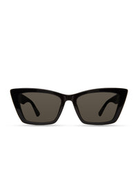 Black-Grey Shay Square Cat Eye Sunglasses - Women's Sunglasses by Derek Lam 10 Crosby