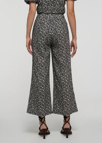 Black-White Moad Wide Leg Flare Pants | Women's Pants by Derek Lam 10 Crosby