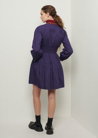Ink Emma V-Neck Dress | Women's Dress by Derek Lam 10 Crosby