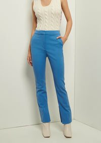 Light Blue Malika Slim Slit Pants | Women's Pants by Derek Lam 10 Crosby