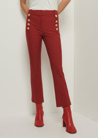 Merlot Robertson Crop Flare Trouser | Women's Pant by Derek Lam 10 Crosby