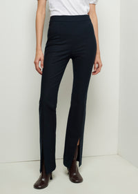 Midnight Lucia Front Slit Trousers | Women's Pant by Derek Lam 10 Crosby