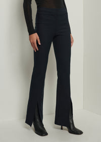 Midnight Maeve Front Slit Trouser | Women's Pant by Derek Lam