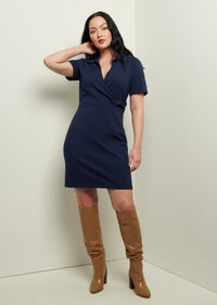 Midnight Raylen Twist Sweater Dress | Women's Dress by Derek Lam
