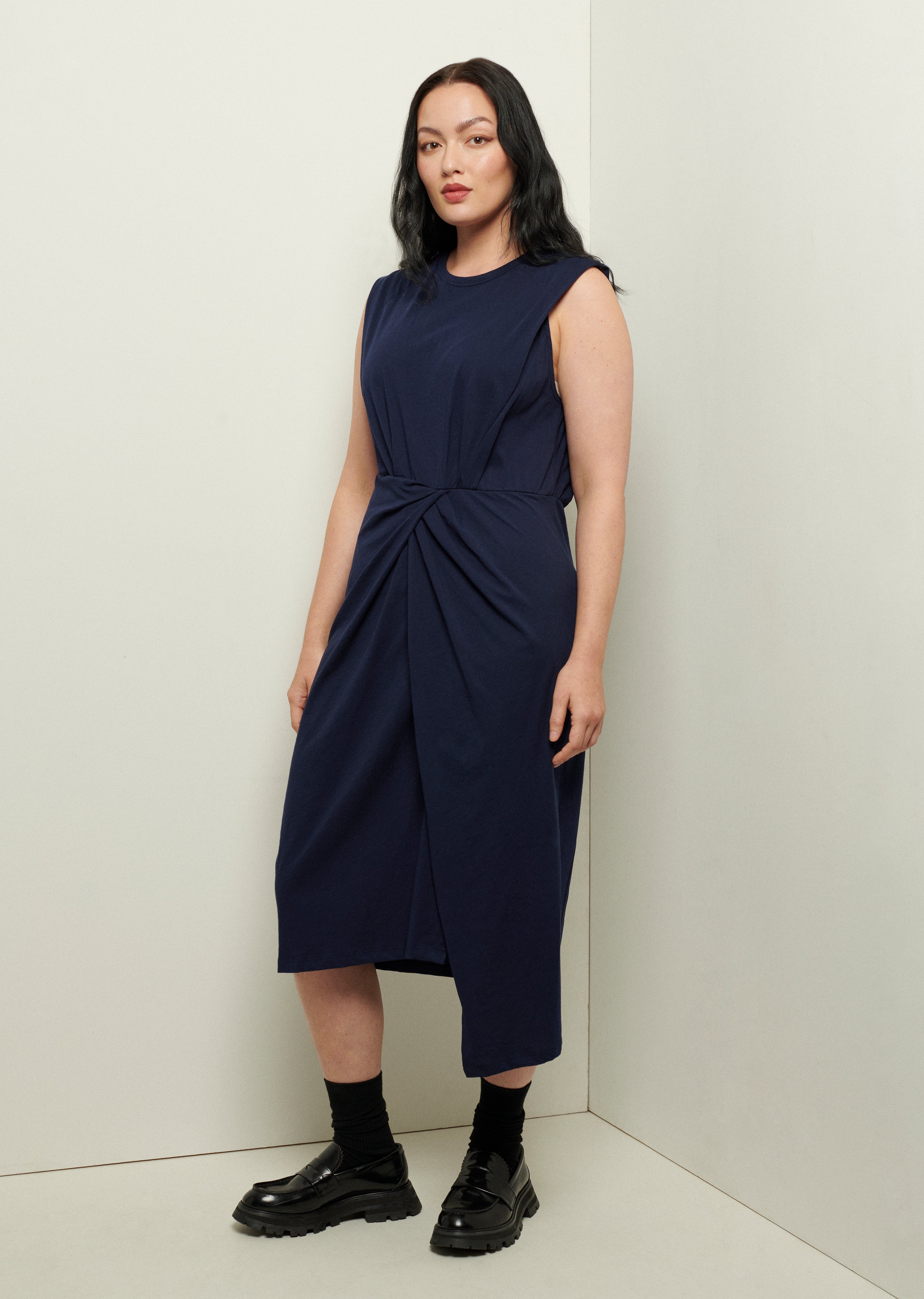 Twist Wrap Dress