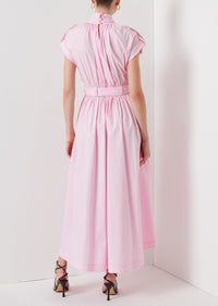 Pale Pink Celeste Wrap Dress - Women's Dress by Derek Lam 10 Crosby