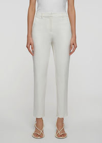 Soft White Bronte Cigarette Pants | Women's Pants by Derek Lam 10 Crosby