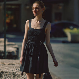 Tora Black V-Neck Dress | Derek Lam 10 Crosby