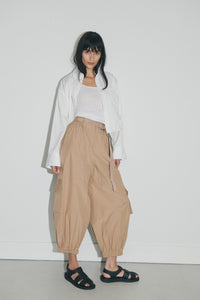 Evelina Long Sleeve Button Front Top - White
