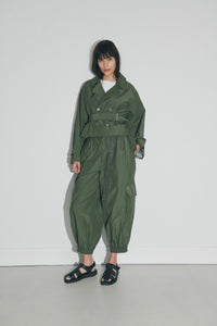 Renata Cropped Trench - Fatigue