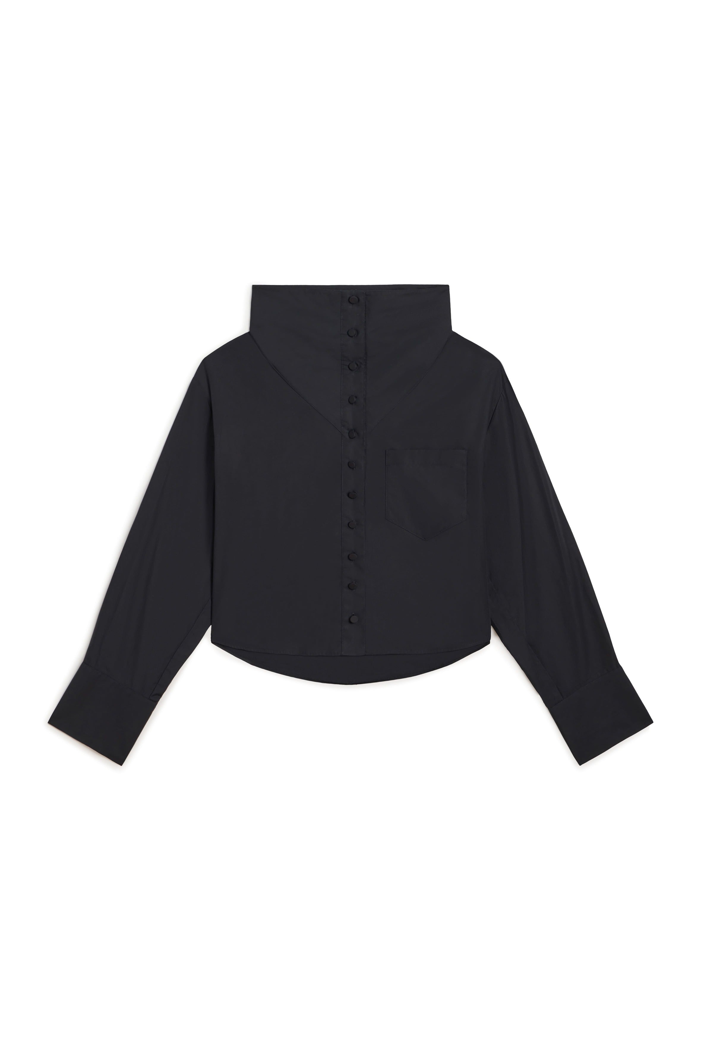 Bianca Funnel Neck Blouse