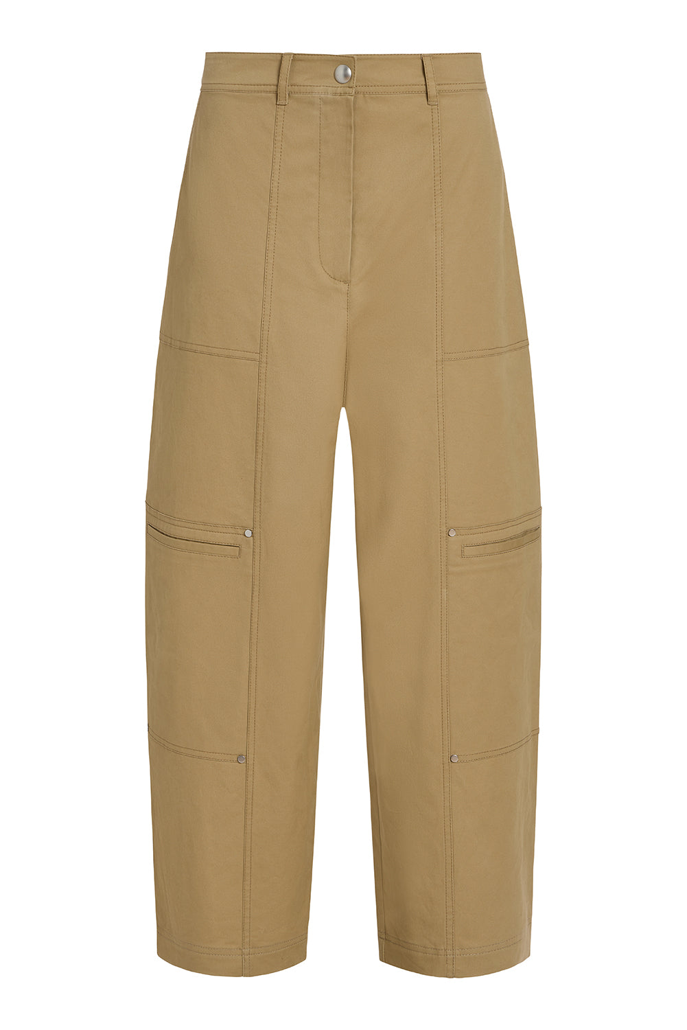 Bentley Peached Twill Slim Barrel Trouser