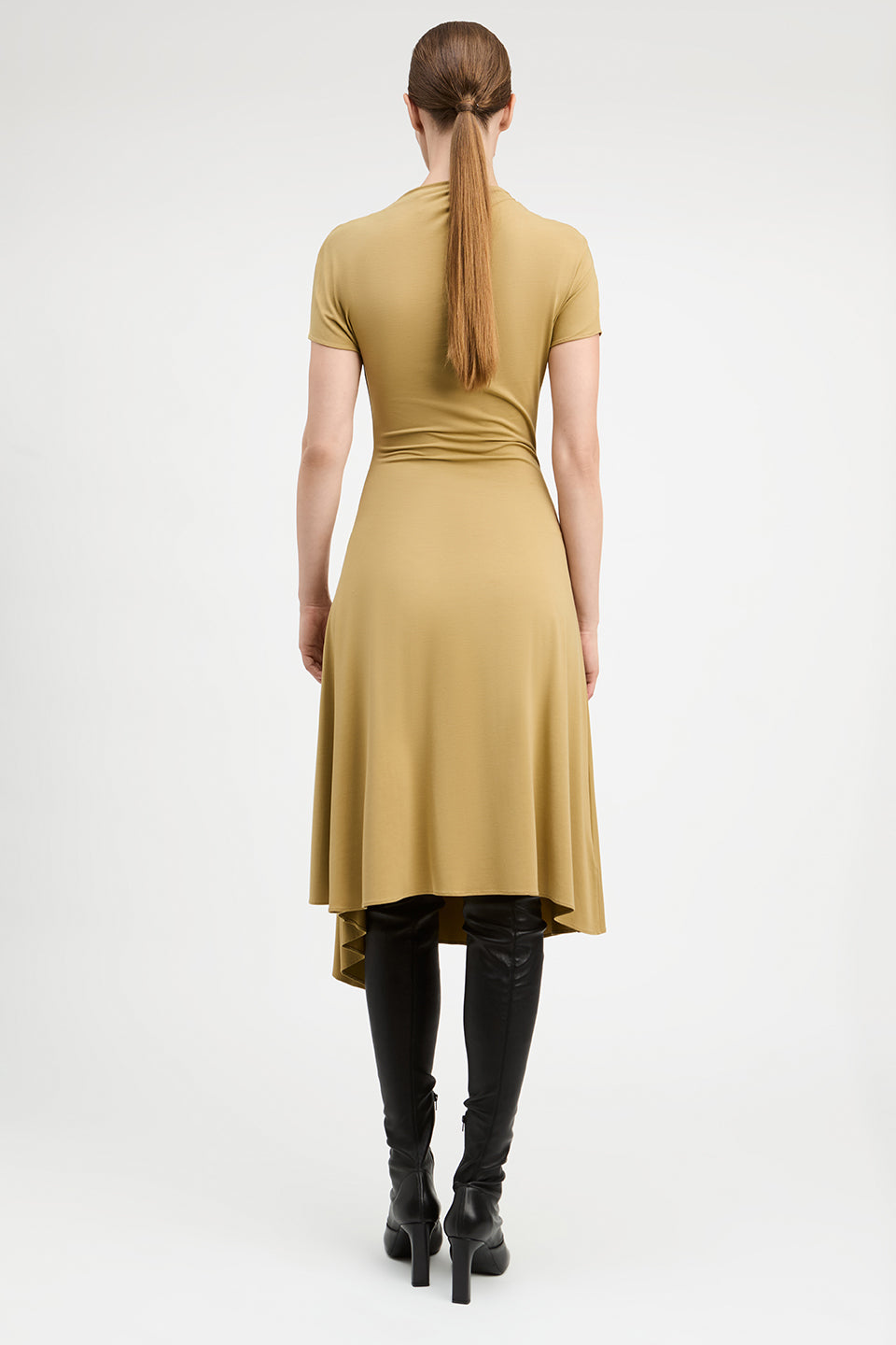 Millicent Drapey Modal Jersey Wrap Dress