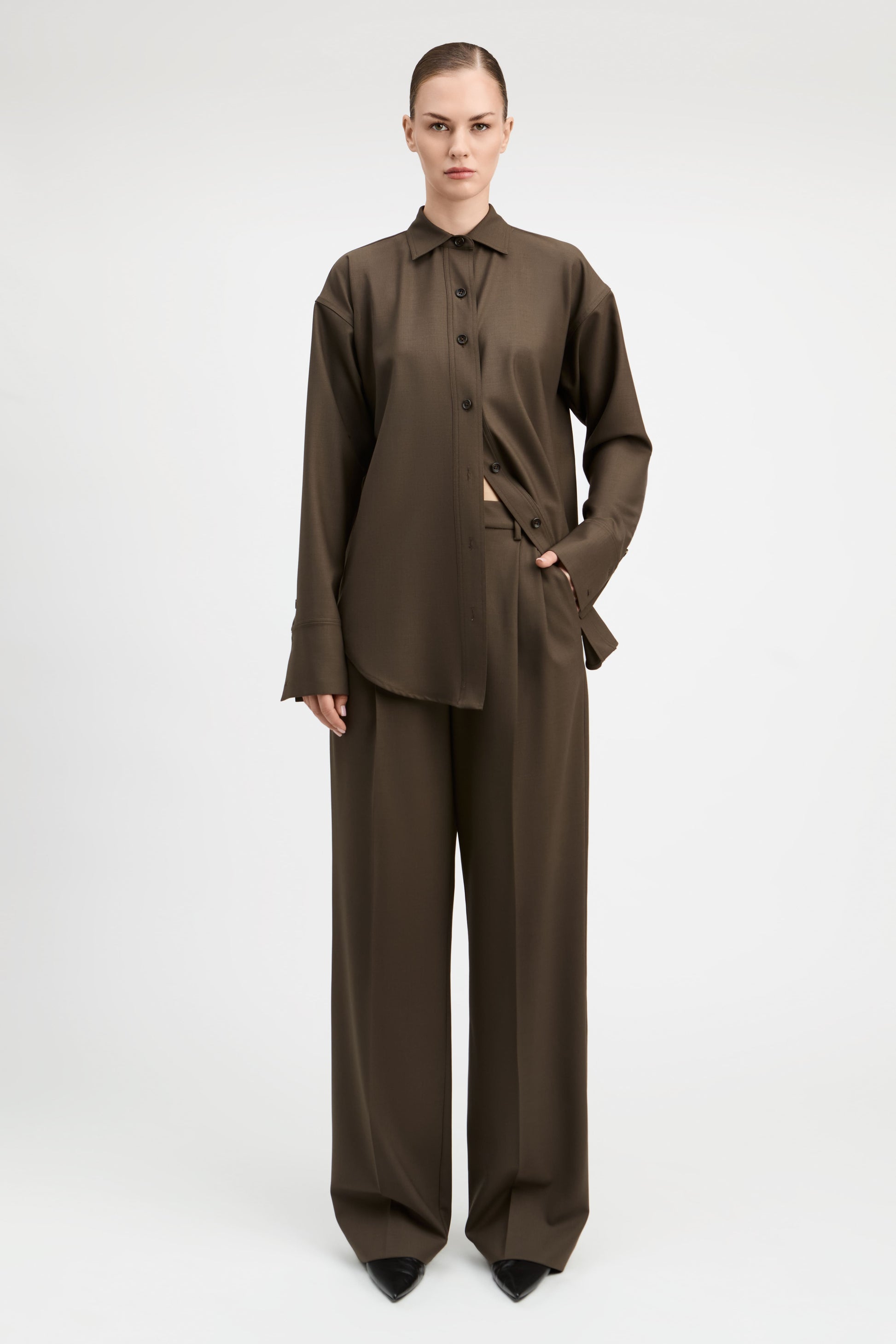 Max Relaxed Suiting Shirt