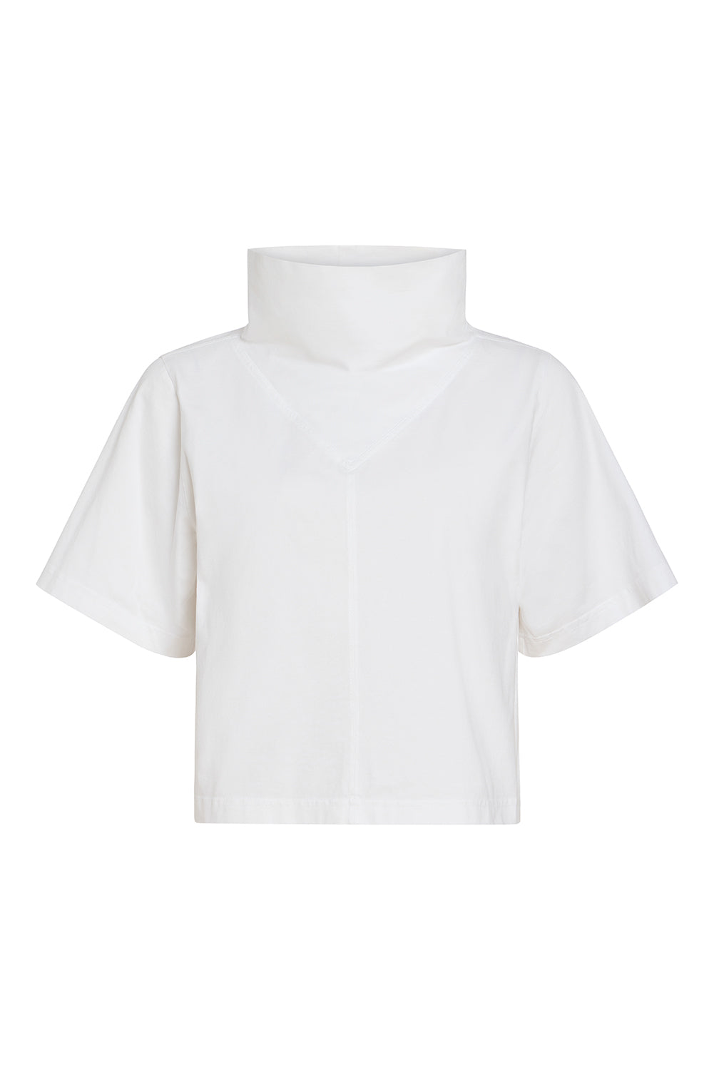 Jonathan Cotton Jersey Funnel Neck Tee