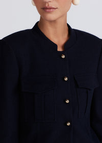 Midnight Essie Utility Jacket | Women's Jackets by Derek Lam 10 Crosby