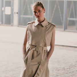 Tora White V-Neck Dress | Derek Lam 10 Crosby