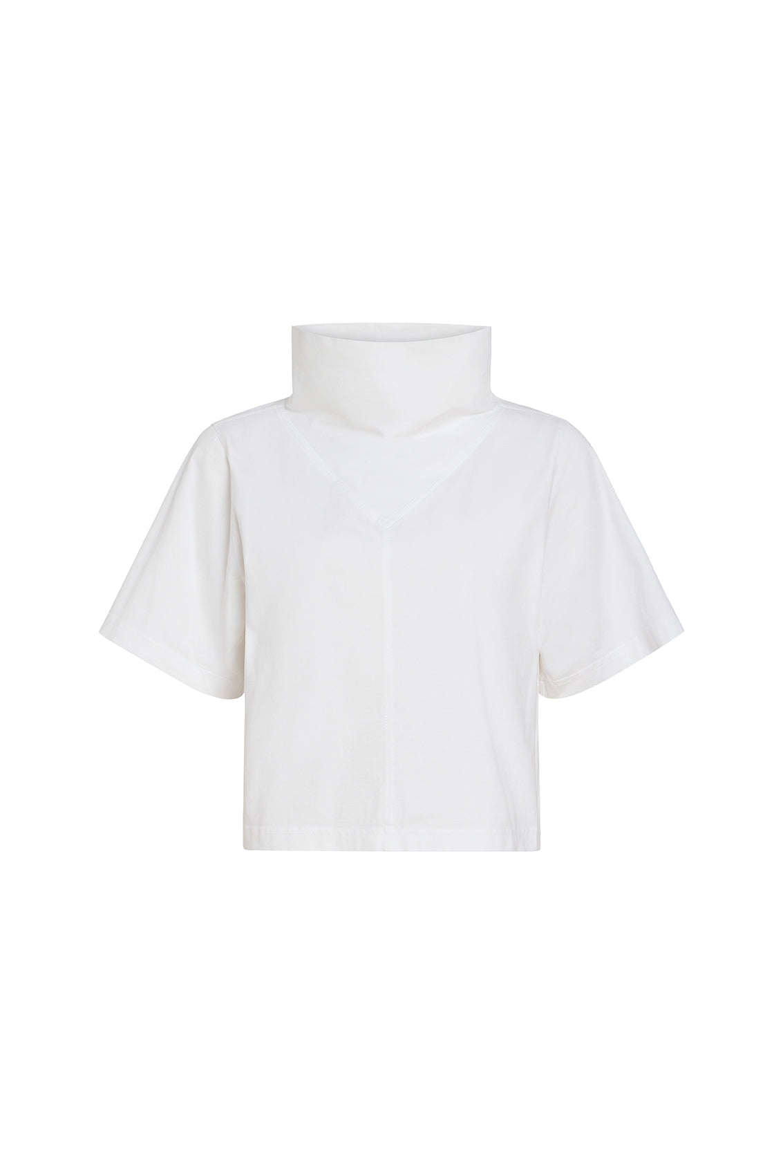 Jonathan Cotton Jersey Funnel Neck Tee