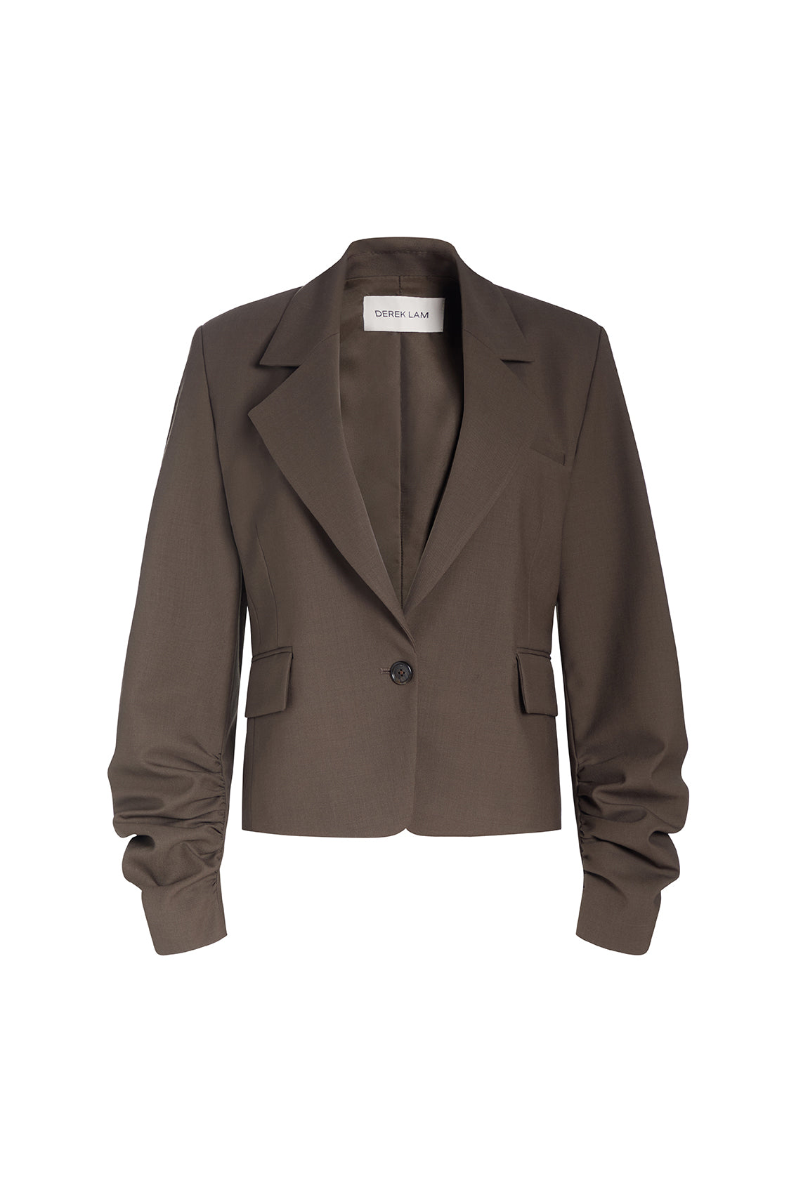 Charlie Crosshatch Stretch Single Breasted Blazer