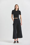 Skye Wide Leg Cargo - BLACK