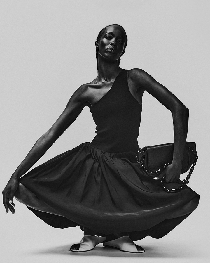 DEREK LAM - DEREKLAM デザインブラウスカットソー Jade Sleeveless Bubble Hem Dress | Derek Lam 10 Crosby