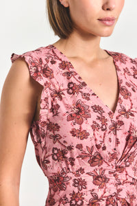 Kris Maxi Dress - Pink Multi