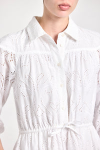 Arbi Shirtdress - White