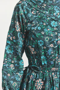 Marisol Dress - Teal Multi