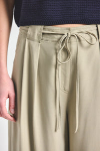 Archer Wide Leg Trouser - Silver Sage