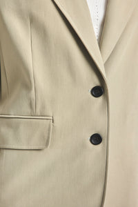 Poppy Oversized  Blazer - Silver Sage