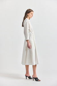 Scarlett Shirt Dress - White