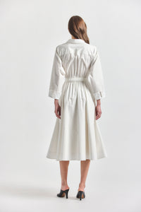 Scarlett Shirt Dress - White