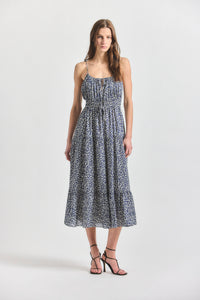 Abigail Maxi Dress - Marshmallow Navy