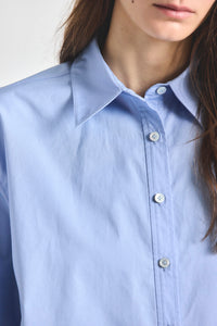 Olivia Short Sleeve Shirt - Light Blue