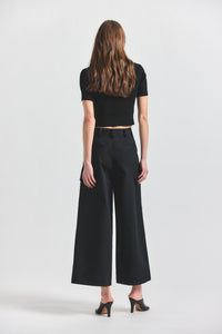 Skye Wide Leg Cargo - BLACK