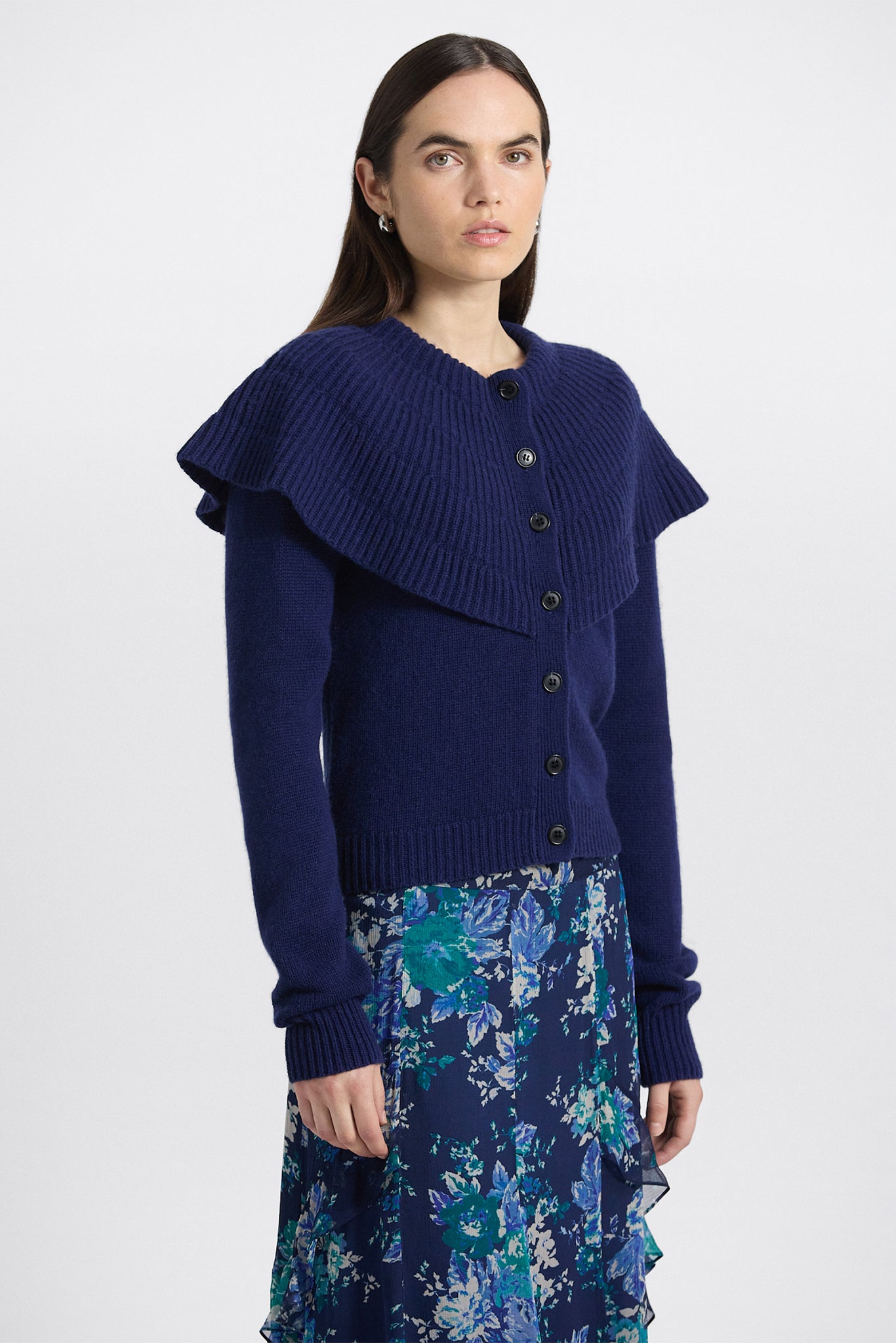 Murray Capelet Cardigan - Ocean Depths – Derek Lam