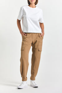 Elian Tropical Suiting Trouser - Camel