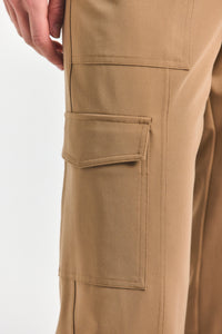 Elian Tropical Suiting Trouser - Camel