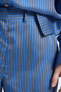 Demetria Trouser - Ultramarine/Navy/Ecru