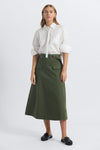 Philomena Utility Skirt - Fatigue