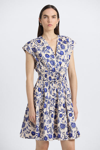 Tora Dress - French Blue – Derek Lam