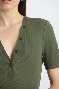 Damiana Henley Dress