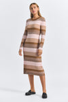 Hadria Sweater Dress - Spice Multi