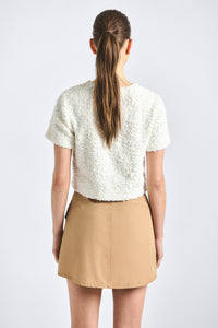 Veyra Cargo Mini Skirt - Camel