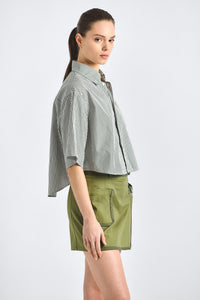 Houston Skort - Army Green