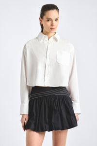 Persis Bubble Skirt - Black