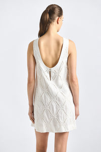 Alina Shift Dress - White